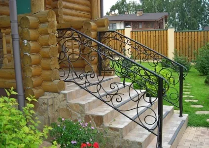 Перила для ганку (тераси) своїми руками ціна поручнів (своїми) Перила для ганку (тераси) своїми руками ціна поручнів