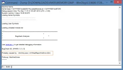 Первинний аналіз файлу дампа пам'яті при stop-помилках windows (bsod) - блог it-kb (bsod) Первинний аналіз файлу дампа пам'яті при stop-помилках windows (bsod) - блог it-kb