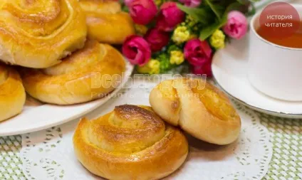 Пишні булочки равлики з цукром - смачний рецепт з покроковими фото, всі страви (булочки равлики з цукром) Пишні булочки равлики з цукром - смачний рецепт з покроковими фото, всі страви