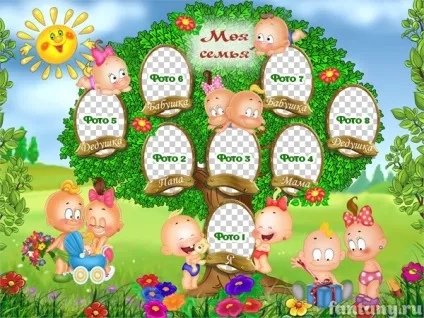 Плакати моя сім'я - фоторамки та плакати онлайн fantany (Вашої дитини мами тата) Плакати моя сім'я - фоторамки та плакати онлайн fantany
