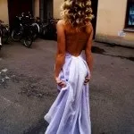 Сукні з відкритою спиною (відкритої) Плаття з відкритою спиною