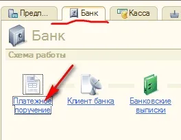 Платіжне доручення в 1с 8 (заповнити платіжне доручення) Платіжне доручення в 1с 8
