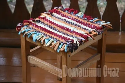 Плетіння килимків зі старих речей (старих) Плетіння килимків зі старих речей