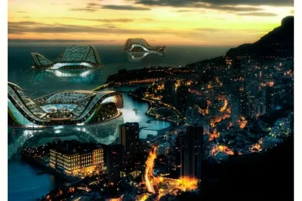 Плаваючий місто майбутнього lilypad (floating city) Плаваючий місто майбутнього lilypad