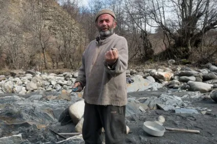 Один день в Сванетії - як я добував золото (золото) Один день в Сванетії - як я добував золото