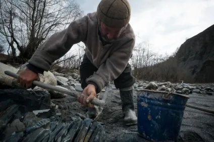 Один день в Сванетії - як я добував золото (один) Один день в Сванетії - як я добував золото
