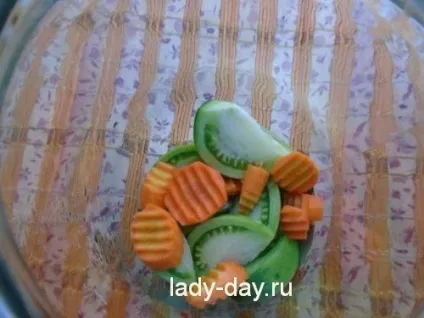 Огірки з зеленими помідорами на зиму рецепт, прості рецепти з фото (помідорами) Огірки з зеленими помідорами на зиму рецепт, прості рецепти з фото