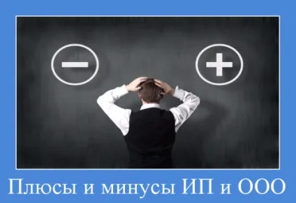 Плюси і мінуси ип і ооо в 2017 році (плюси і мінуси ип і ооо) Плюси і мінуси ип і ооо в 2017 році