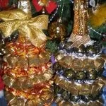 Подарунки з цукерок своїми руками на новий рік 2017 ідеї і покрокові фото