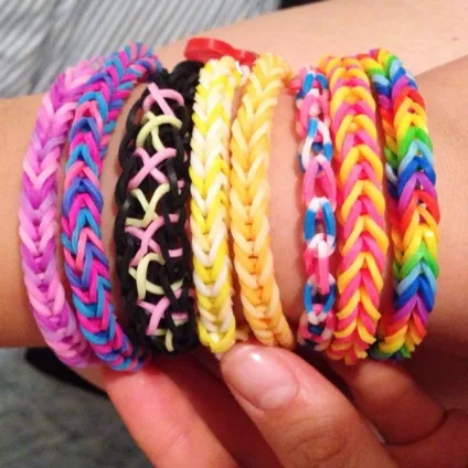 Падалка браслети з гумок (looming bracelet) (браслети) Падалка браслети з гумок (looming bracelet)