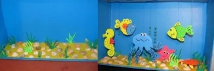 Підводний світ - виріб своїми руками з паперу (руками) Підводний світ - виріб своїми руками з паперу