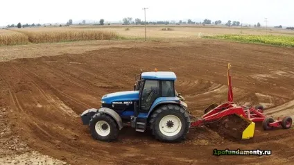 Підготовка місця під фундамент прибирання, вирівнювання, розмітка
