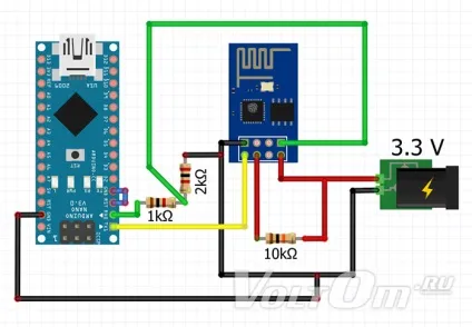 Підключення і настройка wifi модуля esp8266-01 (esp8266-01) Підключення і настройка wifi модуля esp8266-01