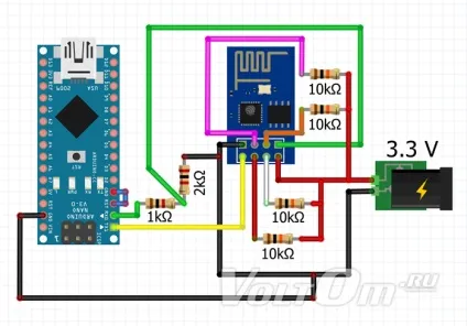 Підключення і настройка wifi модуля esp8266-01 (настройка wifi esp8266-01) Підключення і настройка wifi модуля esp8266-01