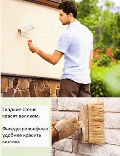 Фарбування фасаду, стін будинку зовні своїми руками - легка справа (фарбування) Фарбування фасаду, стін будинку зовні своїми руками - легка справа