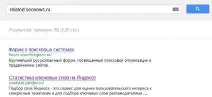 Пошукові фішки google