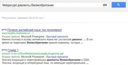 Пошукові фішки google