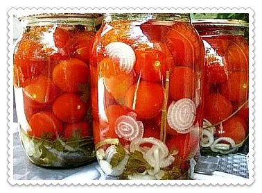 Помідори царські мариновані солодкі на зиму (помідори мариновані на зиму в літрових банках) Помідори царські мариновані солодкі на зиму