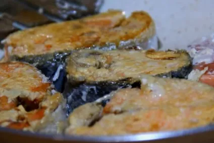 Покроковий класичний рецепт риби під маринадом з моркви і цибулі -Мова проковтнеш (риби) Покроковий класичний рецепт риби під маринадом з моркви і цибулі -Мова проковтнеш