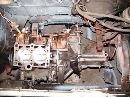 Порядок складання коробки передач автомобіля ока, авто (механізм вибору перемикання передач) Порядок складання коробки передач автомобіля ока, авто