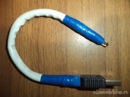 Портативний гнучкий usb світильник своїми руками (світильник) Портативний гнучкий usb світильник своїми руками