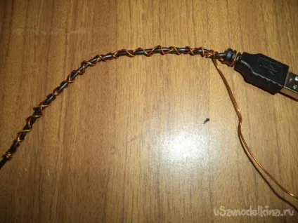 Портативний гнучкий usb світильник своїми руками (світильник) Портативний гнучкий usb світильник своїми руками