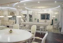 Стеля в стилі класика красиві фото, види оформлення, кращі варіанти, колір в інтер'єрі, дизайн (стелю в стилі класика) Стеля в стилі класика красиві фото, види оформлення, кращі варіанти, колір в інтер'єрі, дизайн