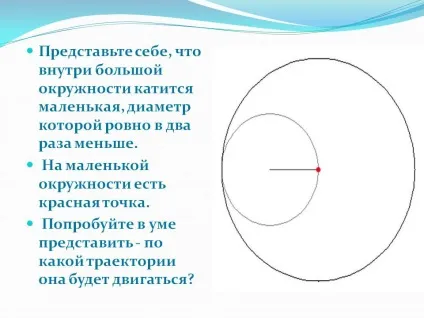 Уявіть собі, що всередині великого кола котиться маленька - презентація 25333-91 (великий) Уявіть собі, що всередині великого кола котиться маленька - презентація 25333-91