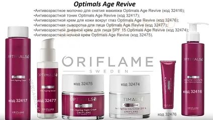 Optimals age revive 35 антивікової оптимальний догляд
