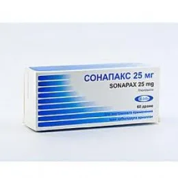 Препарат сонапакс - показання до застосування, відгуки, побічні ефекти (побічні) Препарат сонапакс - показання до застосування, відгуки, побічні ефекти