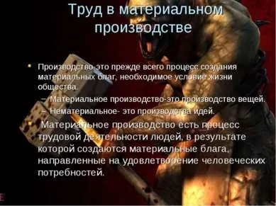 Презентація - матеріально-виробнича діяльність людини - скачати безкоштовно