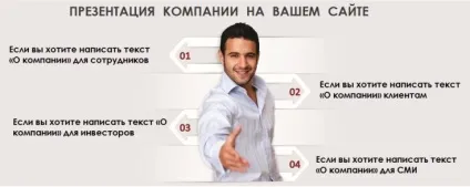 Презентація компанії - як написати текст «про компанію»
