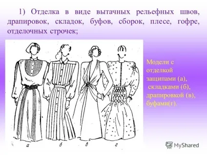 Презентація на тему обробка є елементом композиції і засобом виразності одягу