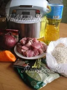 Приготування плову в мультиварці - Філіпс