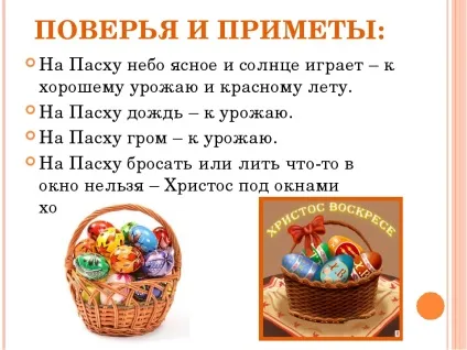 Прикмети на Великдень на гроші, на вагітність і на заміжжя (гроші) Прикмети на Великдень на гроші, на вагітність і на заміжжя