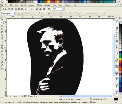 Застосування трасування в coreldraw (тривимірна графіка) Застосування трасування в coreldraw