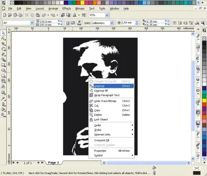 Застосування трасування в coreldraw (тривимірна графіка) Застосування трасування в coreldraw