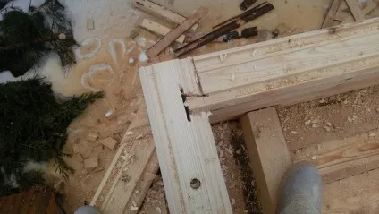 Профільований брус природної вологості