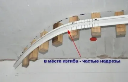 Профіль пвх для натяжних стель - особливості та поради по установці (особливості) Профіль пвх для натяжних стель - особливості та поради по установці