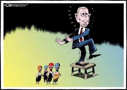 Путін і красуні pussy riot