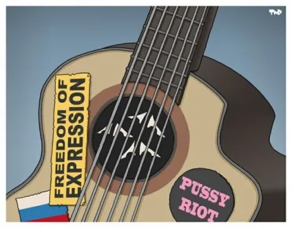 Путін і красуні pussy riot