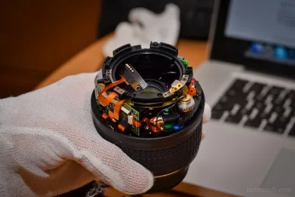 Розбір об'єктива nikon 18-55mm (bobrosoft) Розбір об'єктива nikon 18-55mm