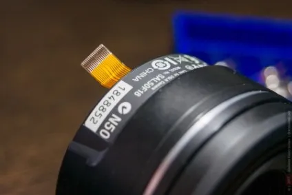 Розбирання об'єктива sony 50 (розбирання) Розбирання об'єктива sony 50