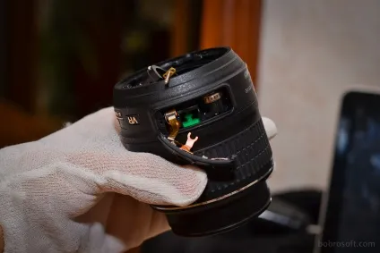 Розбір об'єктива nikon 18-55mm (bobr) Розбір об'єктива nikon 18-55mm