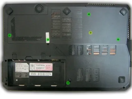 Розбирання та чистка ноутбука msi gt683, корисні статті від itcomplex (ноутбука) Розбирання та чистка ноутбука msi gt683, корисні статті від itcomplex