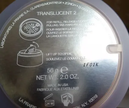 Розсипчаста пудра la prairie - cellular treatment loose powder відтінок # translucent 2 відгуки