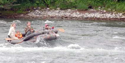 Річка швидка на камчатці