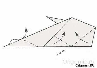 Орігамі акула з паперу - все про орігамі (схема орігамі) Орігамі акула з паперу - все про орігамі