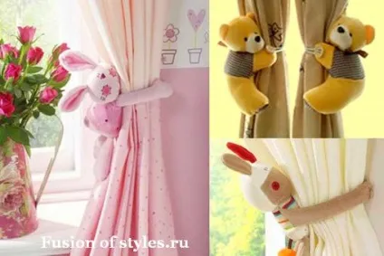 Оригінальні підхоплення для штор, злиття стилів (підхоплення) Оригінальні підхоплення для штор, злиття стилів