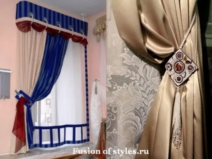 Оригінальні підхоплення для штор, злиття стилів (підхоплення) Оригінальні підхоплення для штор, злиття стилів